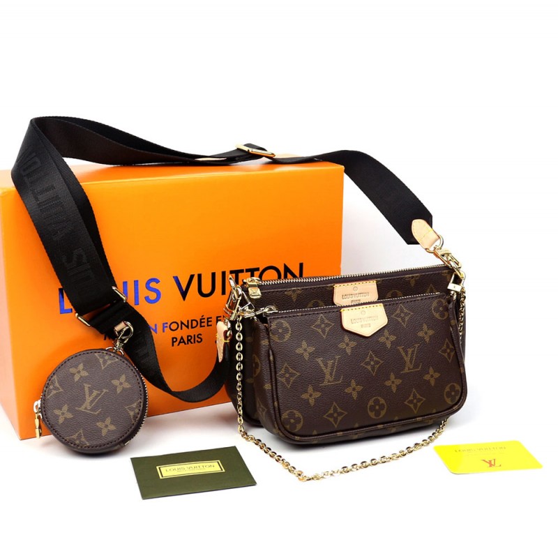 Multi pochette black hot sale strap